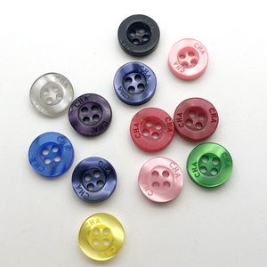 Boutons de lettre multicolores de 11,5 mm pour chemise, cardigan, pull, lettres classiques, bouton de couture bricolage