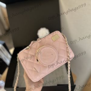 11.5x16x6cm caméra en peau de caméra à glissière Makeup Makeup Vanity Box Boxs avec miroir