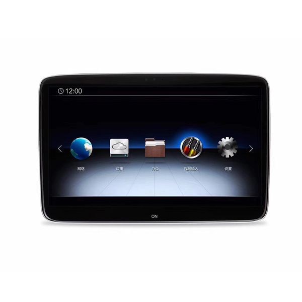 Repose-tête avec écran de voiture de 11.6 pouces, 1920x1080P, Wifi, Android 10.0, moniteur avec vidéo multimédia, système de divertissement pour siège arrière