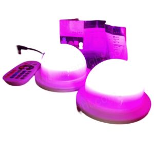 11,7 cm RGB-afstandsbediening Oplaadbare kleuren veranderende led-lichtlamp VC-L117