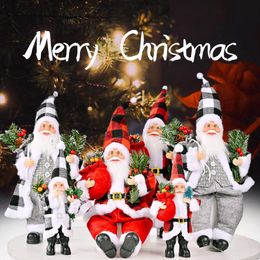 11 "8 Santa Claus Figurines Christmas Home D￩cor Nieuwe items Standing Figuur Decoraties Pop Collectible Table Decor Xmas Ornament