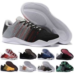 11 Elite Top Low Or Noir Mamba Oreo Chaussures de basket-ball Hommes 11s Baskets Chaussures Zapatos sports