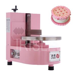 Máquina automática de llenado de recubrimiento de crema de pastel redondo, 11 engranajes, esparcidor de decoración de crema de pan y pastel para cumpleaños
