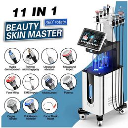 11 IN 1 gezichtsverzorging machine Microdermabrasie Water Jet Aqua Facial Hydra Dermabrasie Machine Voor Spa Salon Kliniek