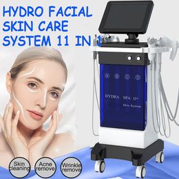 11 dans 1 Oxygène Machine faciale Hydro Microdermabrasion Soins de la peau REJUNION SPA Utiliser l'élimination des rides bio