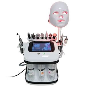 11 dans 1 Portable RF Bio Oxygène Hydra Dermabrasion Machine de pelage H2O2 Hydrogène Oxygène Spray Machine Facial Machine Utilisation