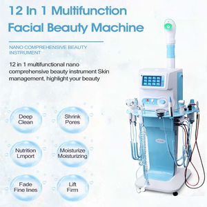 11 en 1 RF ultrasonique photon lumière lifting équipement de beauté multifonction de pulvérisation d'oxygène pour salon de spa