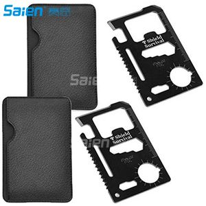 11 in 1 Survival Credit Card Multi Tool Past Perfect / Your Wallet Multitool 50st Gratis DHL