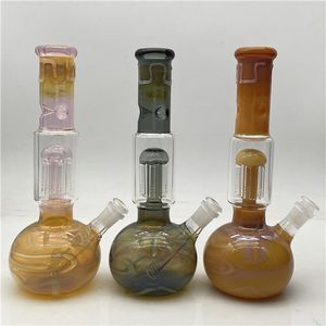 11 pouces verre Bong narguilé Smokingpipe arbre Perc bécher Unique Dab Rig