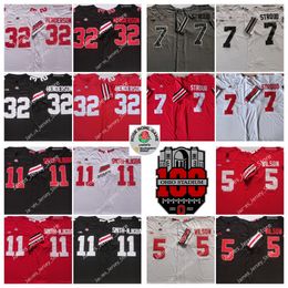 11 Jaxon Smith-Njigba Jersey 5 Garrett Wilson 7 C.J. Stroud Jersey 32 TreVeyon Henderson Jerseys 18 Tate Martell 21 Parris Campbell Ohio State Buckeyes Voetbalkleding