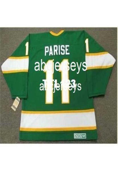 11 JP Parise Minnesota North Stars 1967 CCM Vintage Hockey Jersey ou Custom tout nom ou numéro Retro Jersey6949428