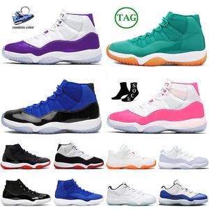 11 Jumpman OG 11s chaussures de basket-ball ciment cool gris cerise DMP gamma peau de serpent 72-10 25e anniversaire concord pantone hommes baskets de créateurs pour femmes Taille EU36-47