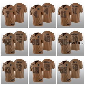 11 Micah Parsons 88 Ceedee Lamb Dallas''cowboys''mens Mujeres Jóvenes 4 Prescott 7 Diggs 55 Vander Esch 2023 Salute to Service Limited Football Jersey 90 Lawrence