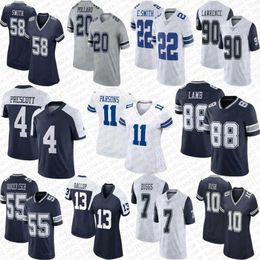 11 Micah Parsons Tony Pollard voetbalshirt Ceedee Lamb Dak Prescott Trevon Diggs Cowboyes Romo Emmitt Smith Brandin Cooks Mazi Smith Stephon Gilmore Deuce Vaughn