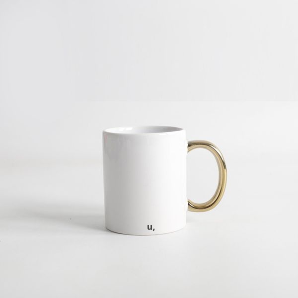 Tasse à café à sublimation en céramique de 11 oz, tasse vierge en porcelaine pour café, thé, lait, latte, cacao chaud, RRE12874