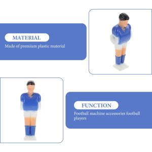 11 pcs mini machine de football intéressant les jouets de foosball toys puppets poupées poupées belles hommes de football