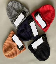 11 Style Europe Designer Chapeaux Tricotés Coupe-Vent Capuchon Automne Hiver Chaud Un Deux Objectifs Lunettes Bonnets Hiver Coton En Plein Air Hommes mas9522524