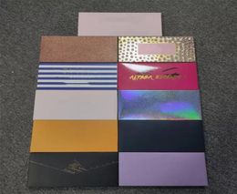 11 styles ombre à paupières Palette 14 couleurs limitée Shimmer mat fard à paupières avec pinceau fards à paupières beauté maquillage platte DHL1305301