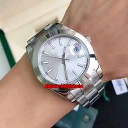 83 styles montres de haute qualité GDF 904L 116300 41mm Miyota 8215 montre automatique pour hommes miroir saphir cadran argenté bracelet en acier inoxydable montres-bracelets pour hommes