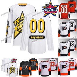 11 Travis Konecny 2024 Allstar Game-flyer Jersey''nHl''Philadelphia Sean Couturier Carter Hart Bobby Brink Joel Farabee Travis Sanheim Owen Tippett Cam York Ivan