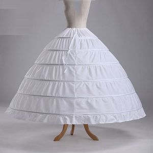 110-120cm Diameter Underwear Crinoline 6 Hoop Petticoat For Ball Gown Dress Wedding Accessories Wedding Dresses petticoat2560