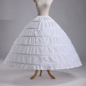 110-120cm Diameter Underwear Crinoline 6 Hoop Petticoat For Ball Gown Dress Wedding Accessories Wedding Dresses petticoat267c