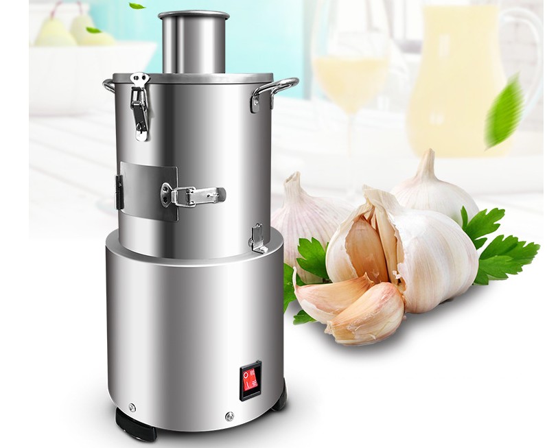 110/220V Kitchen Dining & Bar Electric Garlic Peeler Machine Peeling Stainless Steel Commercial for Home Grain Separator Automatic Control
