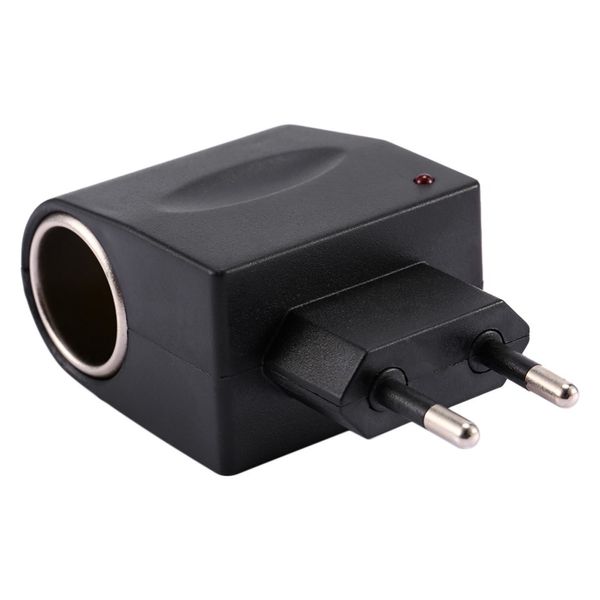 Livraison gratuite 110-240V AC à 12V DC 500mA adaptateur allume-cigare convertisseur US / EU Plug