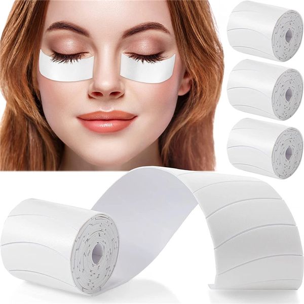 110 pièces mousse éponge coussinets pour les yeux rubans greffage cils papier patchs non pelucheux sous les yeux coussinets autocollants fournitures d'extension de cils