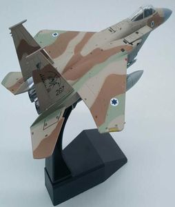 1100 Schaal Israel Air Force IAF F15 Militaire Eagle Fighter Diecast Metal vliegtuig Model speelgoed voor Kids Gift Toys Collection Y2004282899188