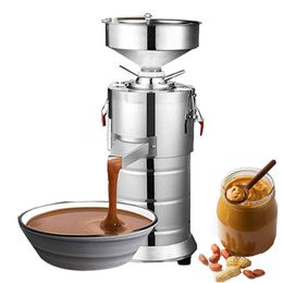 Broyeur électrique 1100W, Machine à beurre de cacahuètes et de sésame, robot culinaire, broyeur de sésame domestique Commercial, 15 kg/h