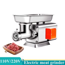 1100W Molabro de carne eléctrica Consumidor y acero comercial de acero inoxidable Procesador de alimentos de alimentos de carne de acero inoxidable