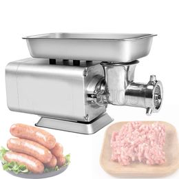 Hachoir à viande électrique 1100W, en acier inoxydable, poussoir à saucisses, puissant hachoir à viande électrique, robot culinaire de cuisine domestique