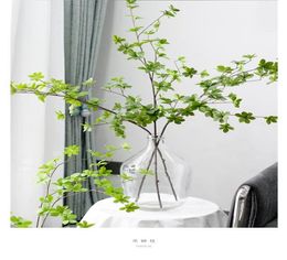 110 cm nep Green Leaf Branch Japan Enkianthus perulatus Home Decoration new1274749