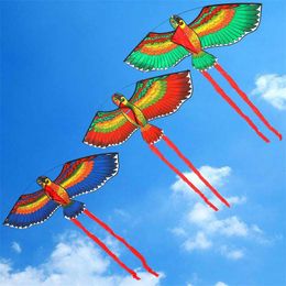 110 cm vlakke adelaar vlieger kinderen vliegen vogelvogels windsock outdoor speelgoed tuin doek speelgoed voor kinderen cadeau 220602