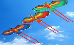 110 cm Flat Eagle Kite Children Kites Flying Bird Kites Windsock Outdoor Garden Toys For Kids Gift 2206029654742