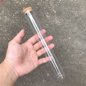 110 ml de bouteilles en verre plus hautes Viaux bocaux tube à essai avec bouchon de liège