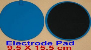 110 pcs Ovale grote grote vervanging elektrode -pads voor tientallen machine tientallen afslanke massager herbruikbaar via DHL no odor5099668