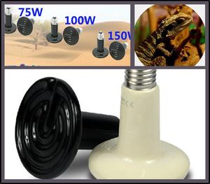 Émetteur en céramique 110v/220v 150W, appareils chauffants pour animaux de compagnie, lampe chauffante pour reptiles