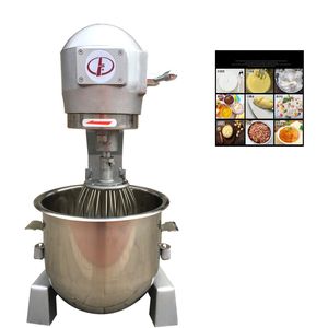 Máquina de panadería de 110v/220v 30L, mezclador de masa en espiral comercial de múltiples capacidades para procesamiento de pan/pasteles/Pizza, Etc.