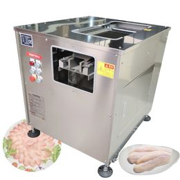 110 V/220 V/380 V Automatische Visfilet Snijden Schuin Snijden Snijmachine Gekookt Vlees Filet Machine voor Commerciële Huishoudelijke Restaura