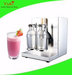 110V 220V Commercial Bubble Tea Shaker Bubble Tea Shaking Machine Dubbele hoofd schudmachine Bar Wine Milk Shake Machine2255473