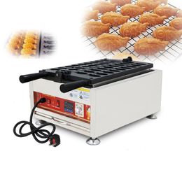 Procesamiento de alimentos 110v 220v Comercial Eléctrico Goldfish Waffle maker Mini Fish Taiyaki Machine