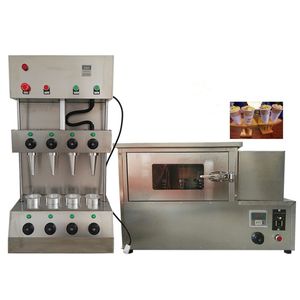 Machine commerciale de fabrication de cônes de Pizza sucrée, 110V/220V, coopère avec la vitrine de four à cônes de Pizza en acier inoxydable