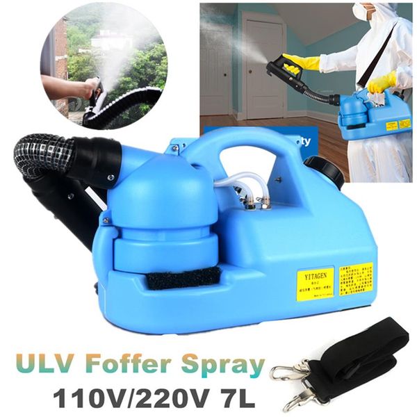 110V 220V Elettrico ULV Spruzzatore Zanzara Appannamento Macchina Atomizzatore Intelligente Ultra Bassa Capacità Fogger Disinfezione Spruzzatore296L