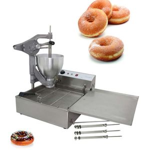 Machine de fabrication de beignets à manivelle, 110V, 220V, avec friteuse, automatique, commerciale, à vendre