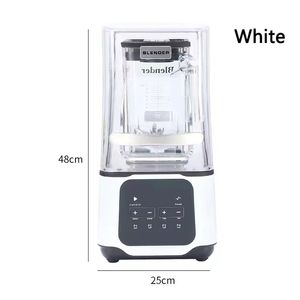 110V 220V Ice Crusher Sap Maker Fruit Mixer Blender Elektrische Sound Proof Cover Blender Stille Ijs Blender smoothie Maker