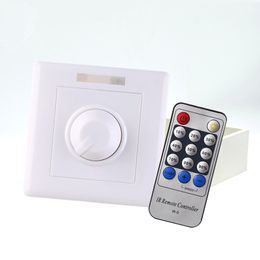 110V 220V IR Remote LED Strip LED Dimmer Switch Controller Knop Triac SCR E27 GU10 Dimmable Lamp/Spotlight/Downlight