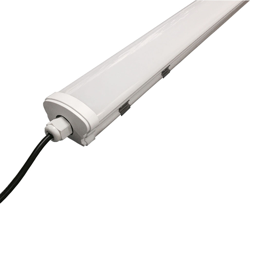 110 V 220 V RA85 LED Light Waterproof Tri-Down Light Line Linear Lampa Lampa 4FT 120 cm 36W IP65 do podziemnego parkingu