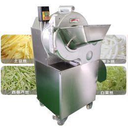 110V 220V multifunctionele groentesnijdermachine voor aardappelen radijs knoflook uien pepers pepers vlees plakjes versnipperde dicers machine